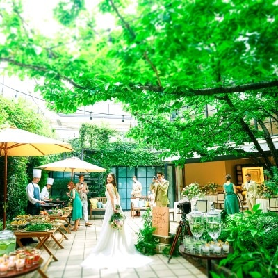  <br>【庭】ガーデン／都会の景色と緑が共存する開放的でお洒落なガーデン