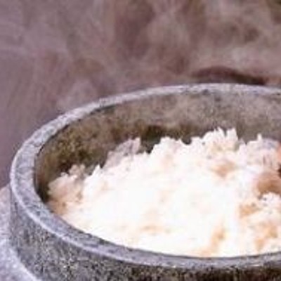 むすびの白。響名物コシヒカリ石釜焚き<br>【料理・ケーキ】日本ならではの、四季折々の食材が織り成す本格和食フルコース