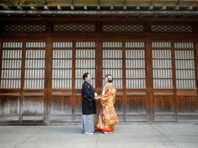 地元で愛される牛嶋神社。東京スカイツリーの氏神様でもあり、地域を見守っている