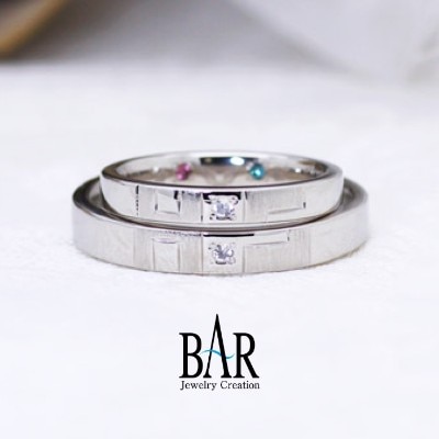 J.C.BAR　結婚指輪　10002