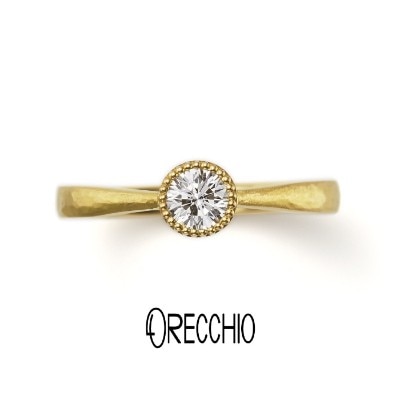ORECCHIO 婚約指輪：カンパネラ