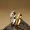 【手作り結婚指輪３】ワックスコース（つち目）