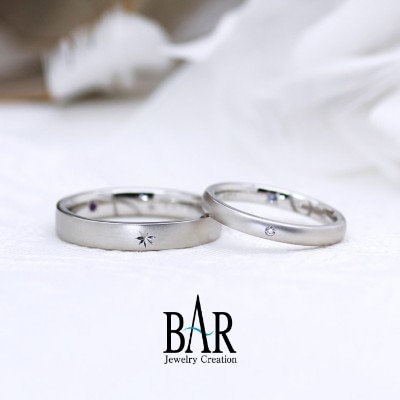 J.C.BAR　結婚指輪　7670