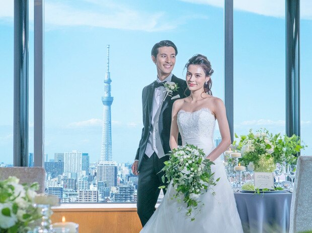 東京スカイツリー が見える結婚式場特集 マイナビウエディング