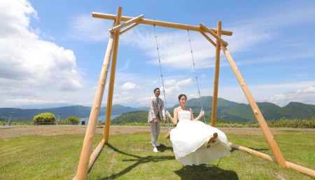 箱根の絶景を一望! ターンパイク箱根・大観山園地に特製「箱根のぶらんこ」が登場