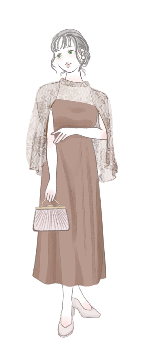 30代女性ゲストの服装