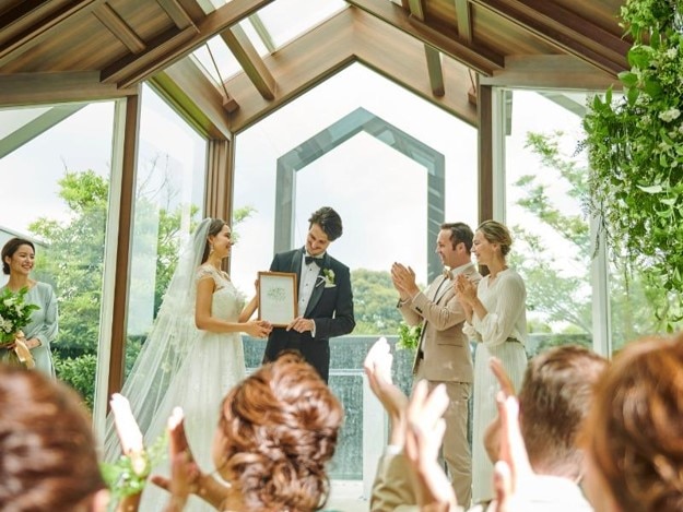 人前式の人気演出 誓いの言葉 の例文紹介 オリジナルの構成で笑顔いっぱいの結婚式を マイナビウエディングpress