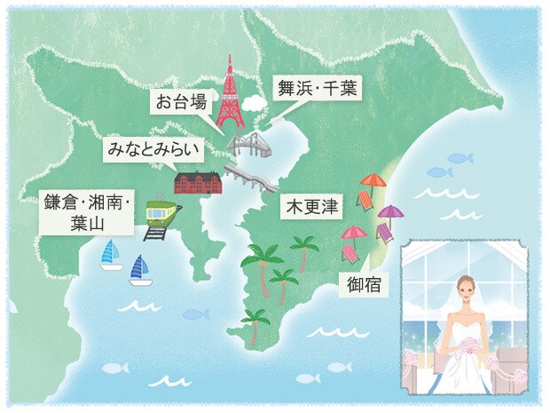 関東版 海の見えるチャペル 結婚式場特集 マイナビウエディング