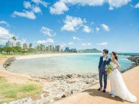 ハワイで結婚式するなら 人気会場や先輩カップルの体験談も満載 マイナビウエディング