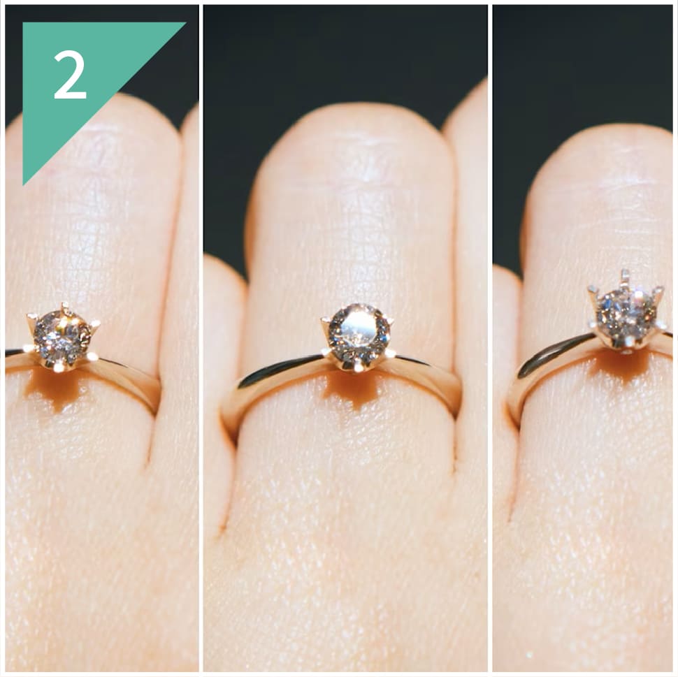 ダイヤモンドのサイズはどう選ぶ？