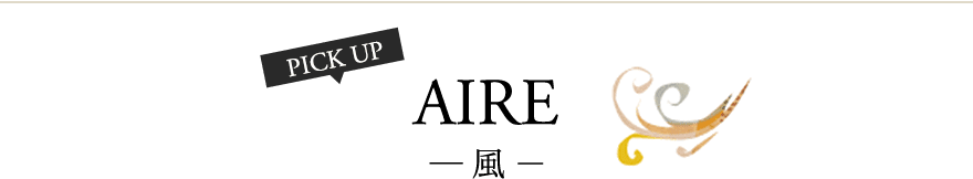 PICK UP AIRE ― 風 －