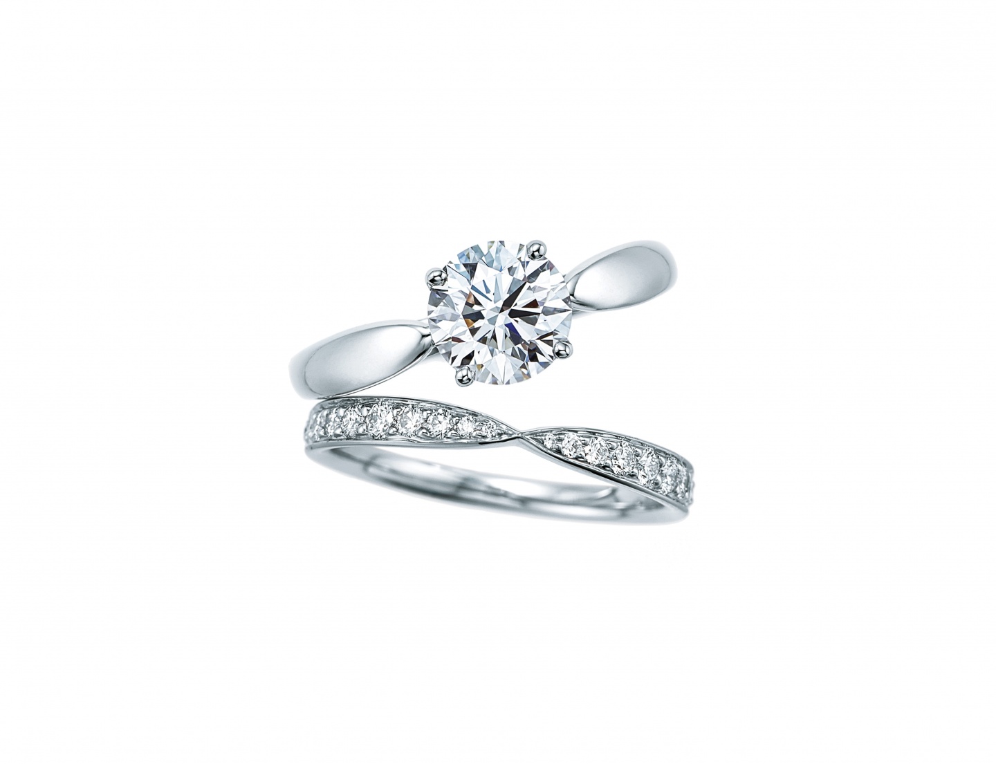 クラリティグレードVVS2Tiffany ティファニー ダイヤモンド リング 結婚指輪 婚約指輪