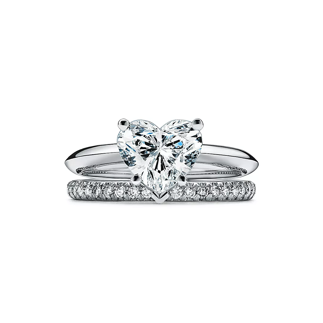 ハートシェイプ ダイヤモンド エンゲージメント リング(3)―Tiffany & Co.(ティファニー)