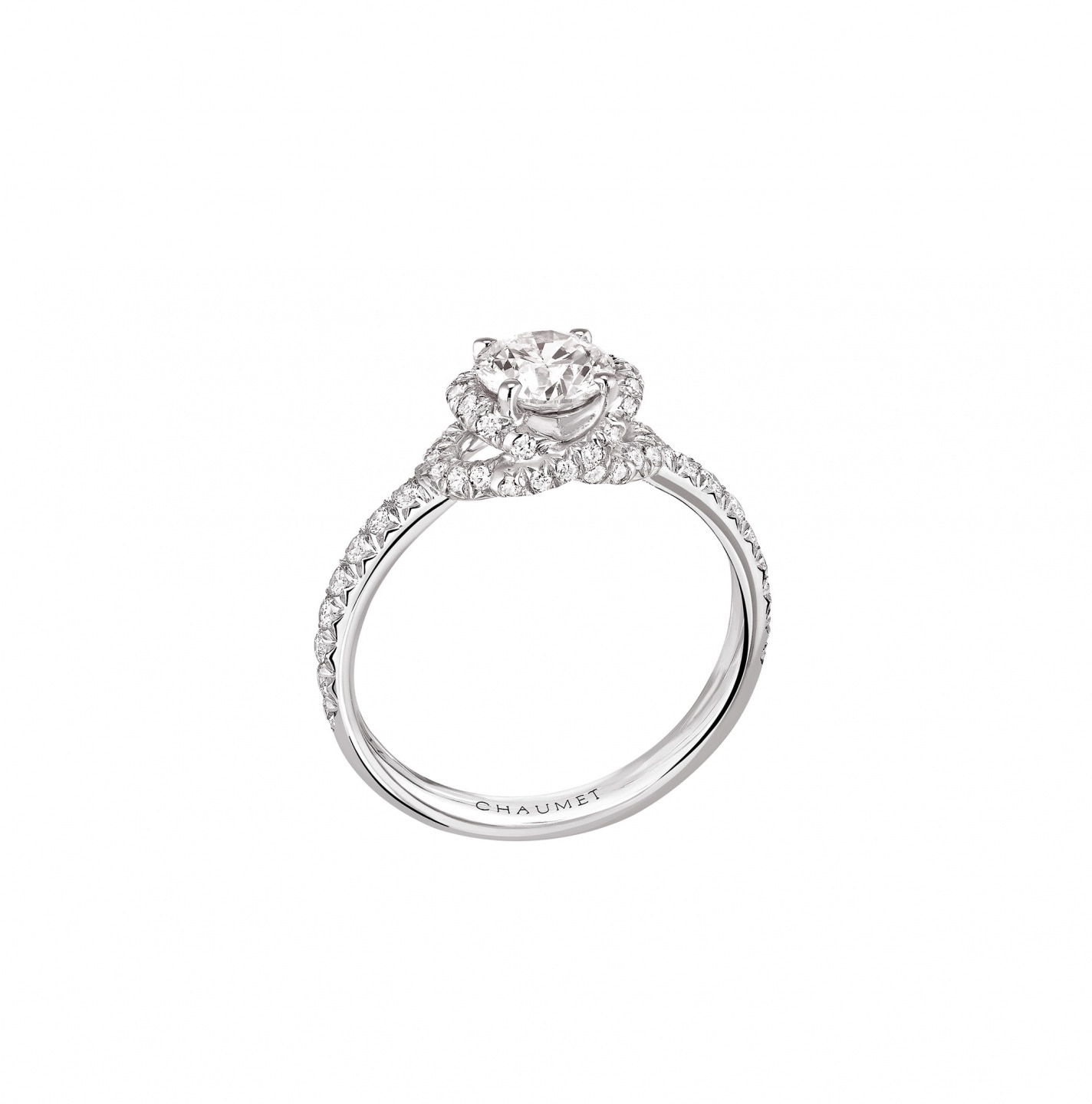 CHAUMET リアン ダムール エンゲージメントリング(0.50CT CHAUMET リアン ダムール エンゲージメントリング(0.50CT