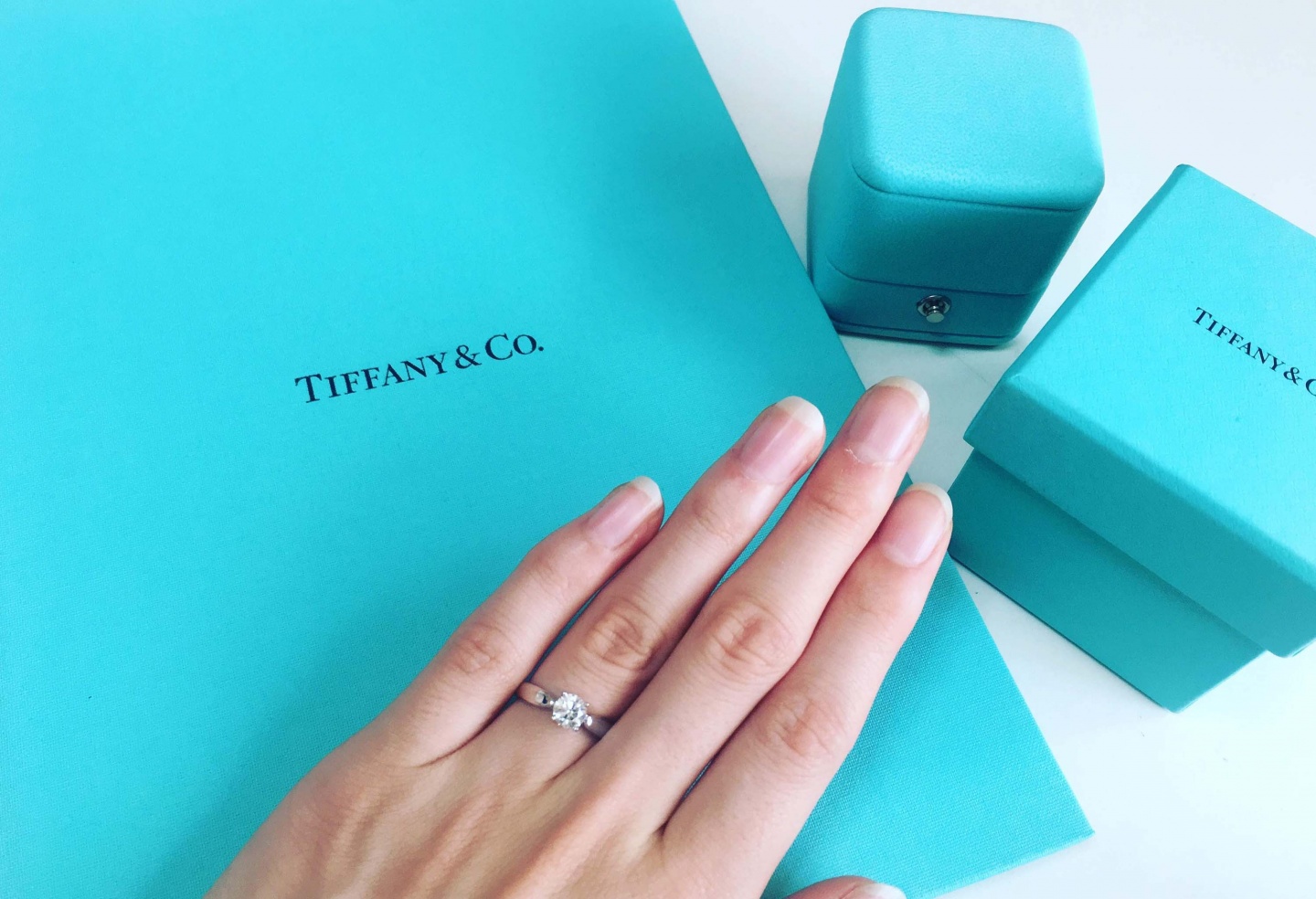Tiffany 婚約指輪 結婚指輪
