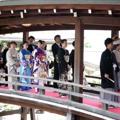 <br>【挙式】本格神社挙式のご紹介～湯島天神で挙式されたお二人です