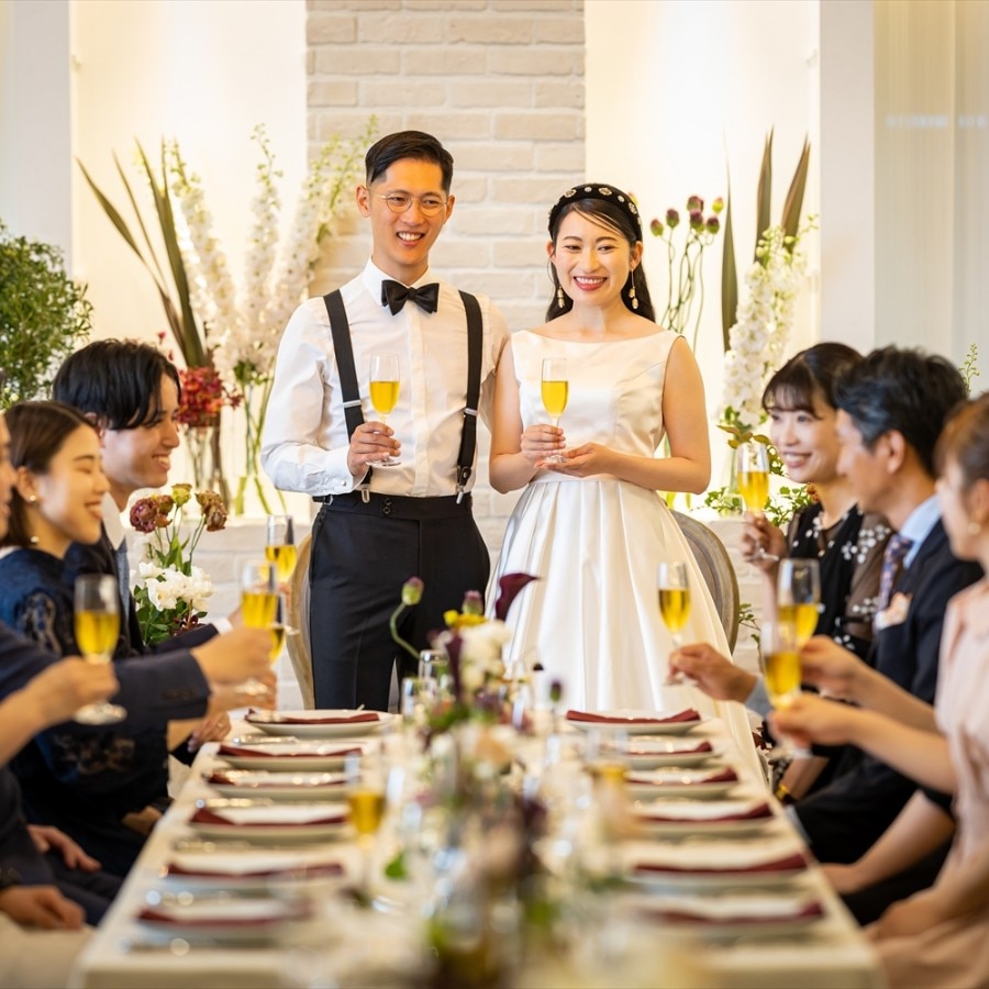 正統派パーティからスモールパーティ、和空間まで。多彩なパーティ会場も人気の秘密