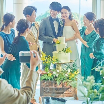 ＼結婚式場見学1軒目はグランドハウスがお得／<br>【披露宴】エレガンス【2～180名】