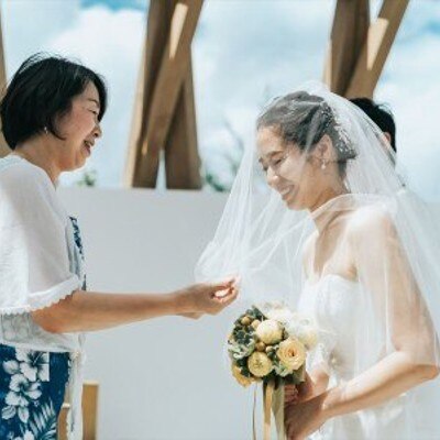 お母様からのベールダウン