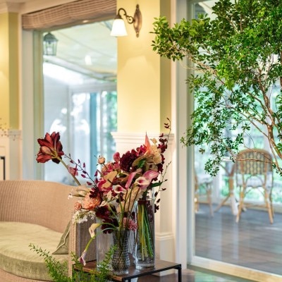 <br>【披露宴】別館「THE VIZCAYA GARDEN」／着席40～128名