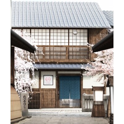 外観からはチャペルと予想できない、町屋をリノベーションしたセレモニーの舞台<br>【外観】外観
