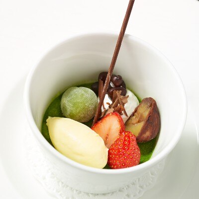 抹茶のクープ<br>【料理・ケーキ】和洋中折衷料理・日本料理・中国料理