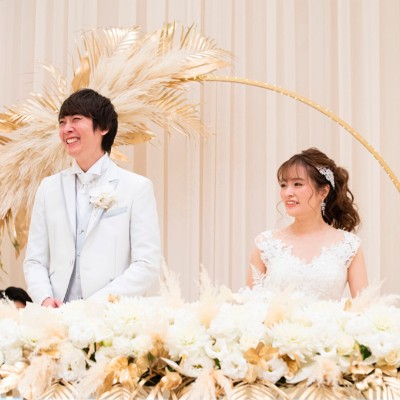 <br>【披露宴】シエロ（着席～150名）<br><a href='/sp/wedding/people/27/14201/' class='link2'>この先輩カップルの体験レポートを見る</a>