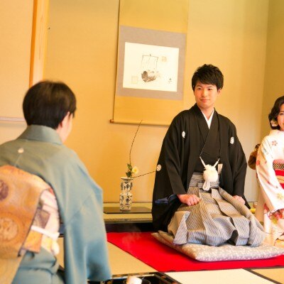 茶婚式<br>【挙式】日本の伝統美を感じることが出来る和の式