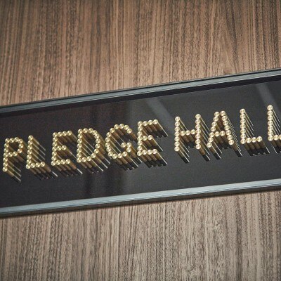 <br>【挙式】チャペル「PLEDGE HALL」/ 収容人数　2～130名