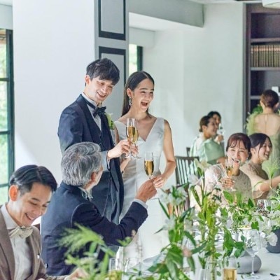 <br>【披露宴】『THE TERRACE ROOM』（2階）【着席・立食〜110名】