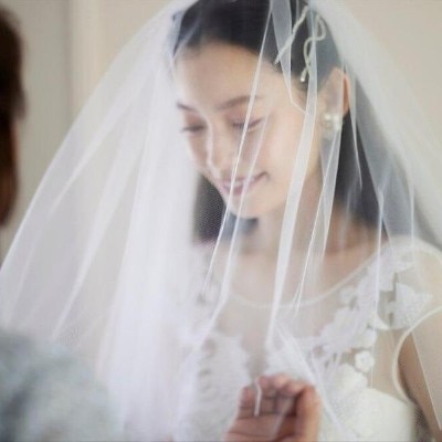 花嫁を悪魔から守ると言われているベールダウン。儀式一つひとつの意味を噛みしめて<br>【挙式】チャペル（着席～100名）
