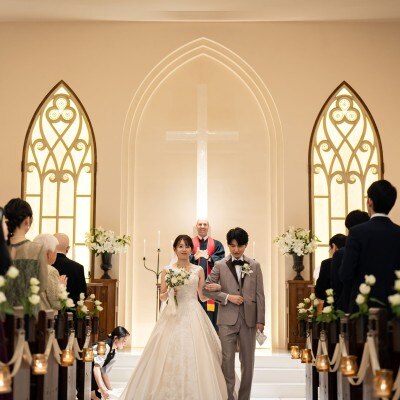 <br>【挙式】【教会口コミ１位】専任牧師が贈る、心温まる教会式。挙式の意味を重んじた本物の誓い（2～90名）