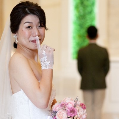 《ファーストミート》結婚式当日までドレス姿は内緒にしていました！