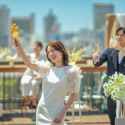 <br>【披露宴】まるで海外邸宅の雰囲気で叶える大切なゲストとの結婚式