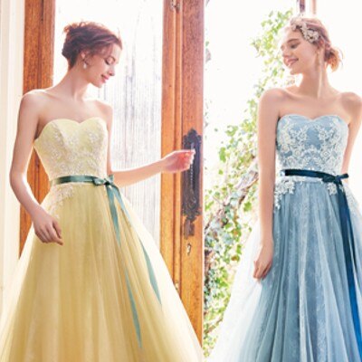 「Foursis＆Co.」新作カラードレスはウエディングフェアでチェック！<br>【ドレス・和装・その他】200パターン以上から選べる、憧れ花嫁のウエディングドレス・カラードレス