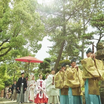 <br>【挙式】花嫁行列