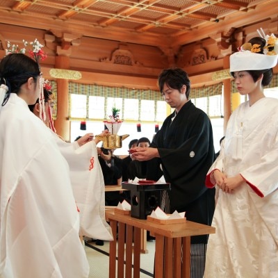 <br>【挙式】本格神社挙式のご紹介～湯島天神で挙式されたお二人です