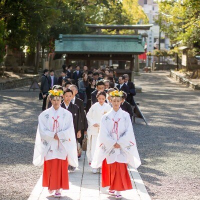 <br>【挙式】Wedding Ceremony　(川原神社)