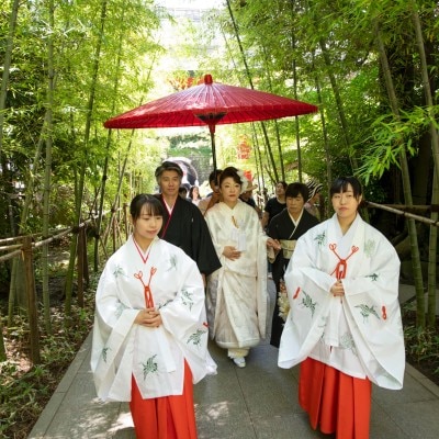 <br>【披露宴】来宮神社で充実した1日を♪先輩カップルレポート