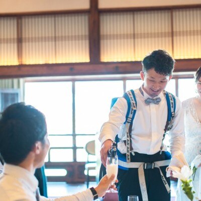 <br>【披露宴】【グランドボールルーム】京都最大級の大きさを誇る、絢爛豪華な会場／着席～170名<br><a href='/sp/wedding/people/1936/13861/' class='link2'>この先輩カップルの体験レポートを見る</a>