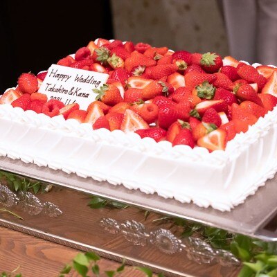  <br>【料理・ケーキ】オリジナルウエディングケーキ