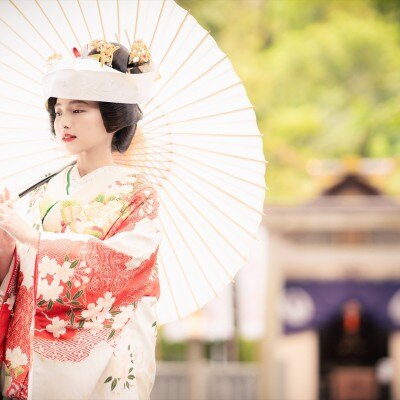 <br>【ドレス・和装・その他】猿田彦神社だけの、特別な白無垢も