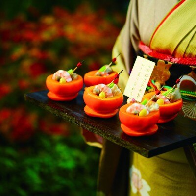 美しい日本の四季に合わせた和のフルコースでふたりの晴れの日をお祝い<br>【料理・ケーキ】北海道和会席