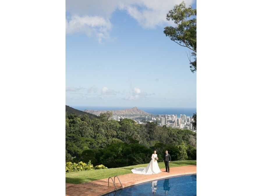 ハワイのシンボル、ダイヤモンドヘッドを眺める絶景のフォトツアーも楽しみたい。