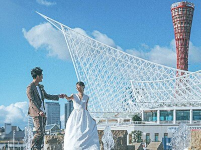 神戸の景色と言えば、かならず誰しもが思うロケーションで叶う結婚式