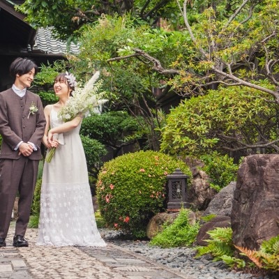 <br>【挙式】Wedding Ceremony　(石畳/ガーデン)