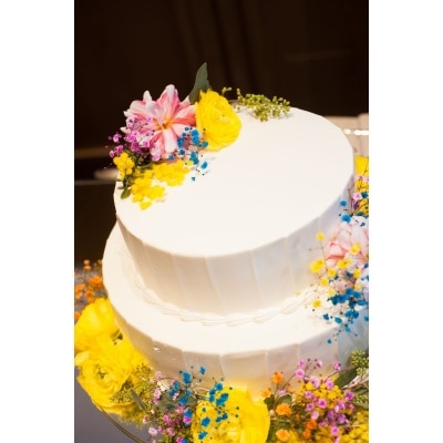 <br>【料理・ケーキ】専属パティシエのオリジナル生ケーキ