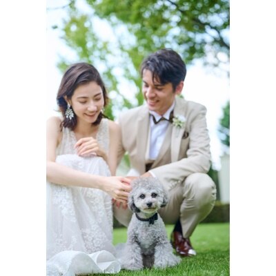 <br>【付帯設備】ペットも一緒に！「愛犬と一緒に」という願いに応える、家族みんな一緒のウエディング