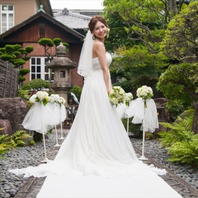 <br>【挙式】Wedding Ceremony　(石畳/ガーデン)