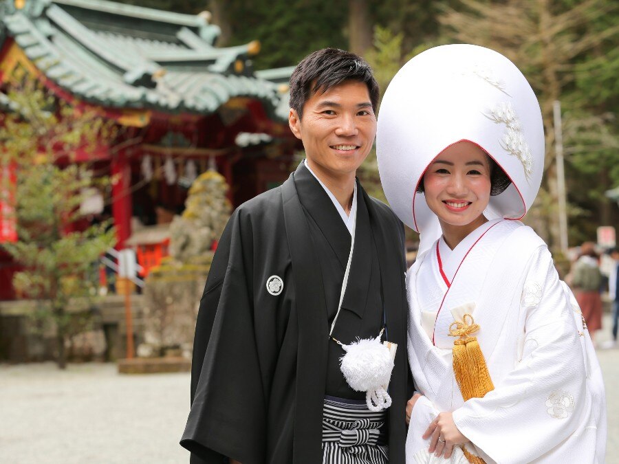 挙式 神前式 伝統の箱根神社 のフォト 写真15枚 小田急 山のホテル マイナビウエディング